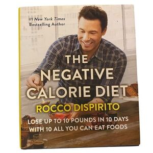 The Negative Calorie Diet by Chef Rocco Disport cook book Smoothies Salads Pizza